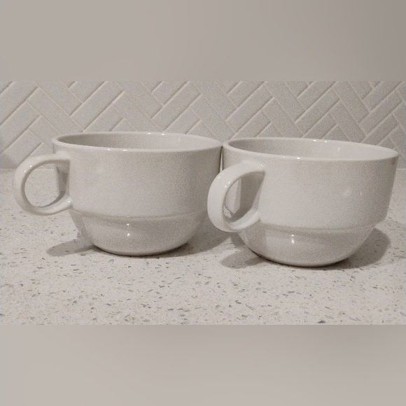 Mainstays Other - Mainstays White Soup Mugs